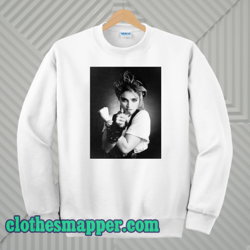 80s Madonna sweatshirt