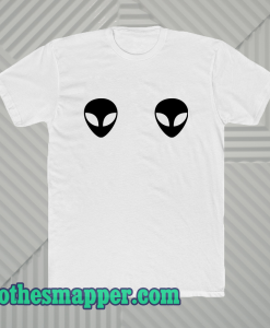 Alien Boobs T Shirt