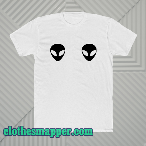 Alien Boobs T Shirt