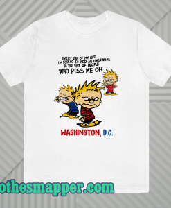 Calvin amp hobbes vintage tshirt