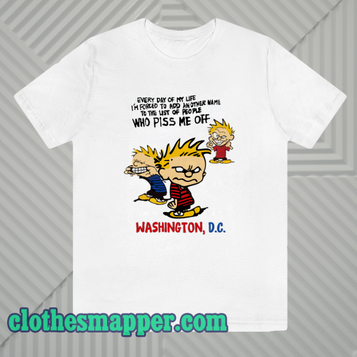 Calvin amp hobbes vintage tshirt