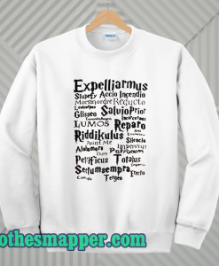 Expelliarmus riddikulus harry potter sweatshirt