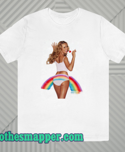 Mariah carey rainbow t shirt