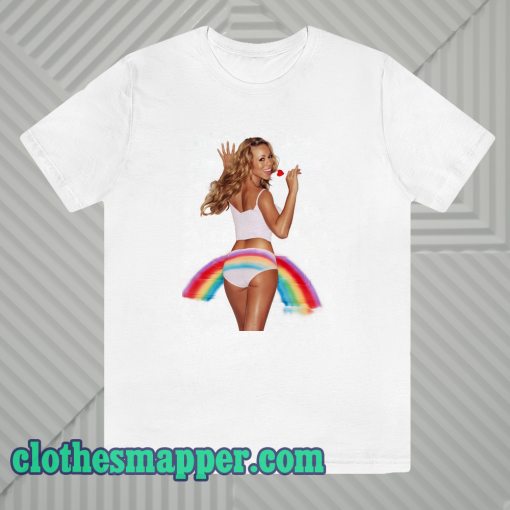 Mariah carey rainbow t shirt