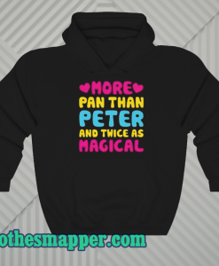 More pan than peter and twice hoodie