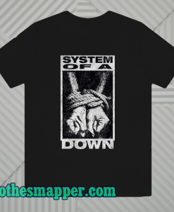 System of a down tied hands tshirt