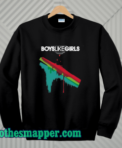 Boys like girls band sweatshirt