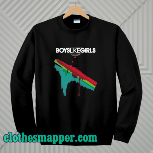 Boys like girls band sweatshirt