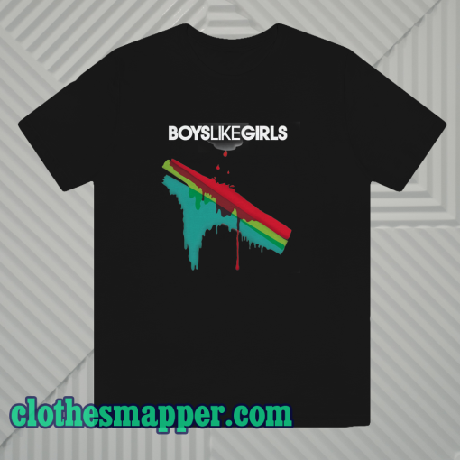 Boys like girls band t-shirt