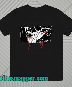 Crying Girl Manga T-shirt