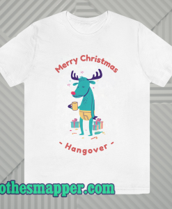 Merry Christmas Hangover T Shirt