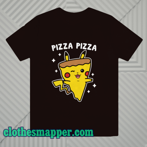 Pizza Pizza Pikachu Parody T-Shirt