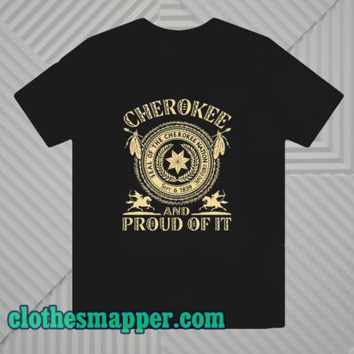 Seal of the cherokee nation cherokee TSHIRT