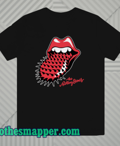 The Rolling Stones Spiked Tongue t shirt