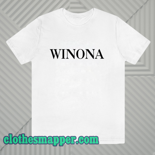 Winona Ryder T Shirt