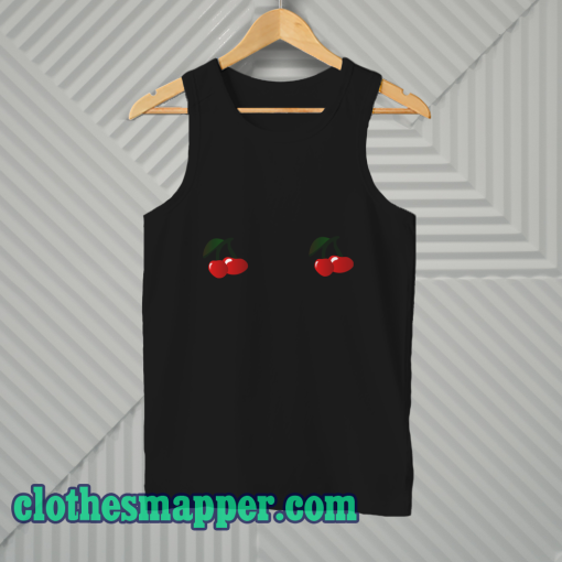 Cherry nipple tank top