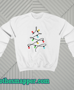 Christmas Tree Lamps sweatshirt