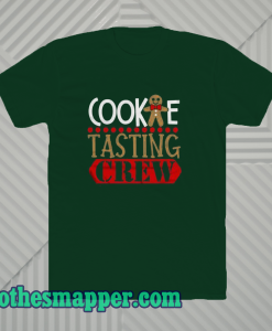 Cookie Tasting Crew Matching Xmas Shirts