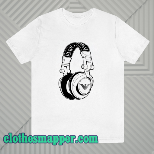 Emporio Armani Headphones T-Shirt