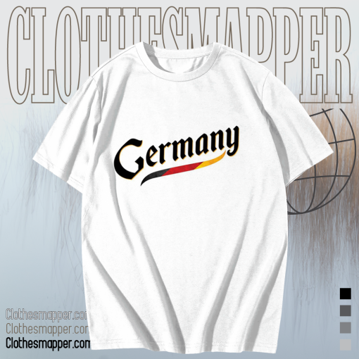 Germany Script World Cup 2022 T Shirt TPKJ1