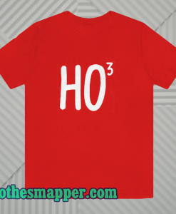 Ho To The Power Of Three Mens Christmas T SHo To The Power Of Three Mens Christmas T Shirthirt