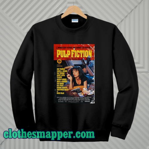 Pulp fiction poster Sweatshirt