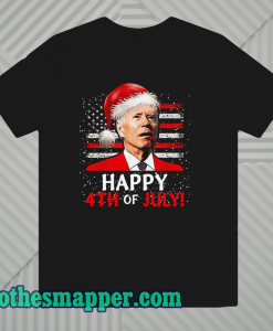 Santa Joe Biden Christmas Ugly T Shirt