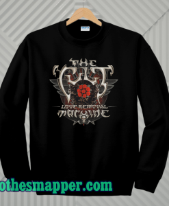 The Cult Love Removal Machine Rock Band Legend Sweatshirt