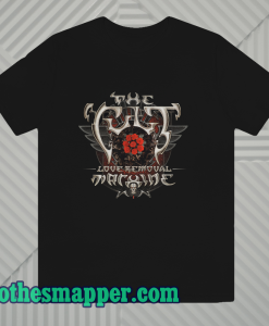 The Cult Love Removal Machine Rock Band Legend T Shirt