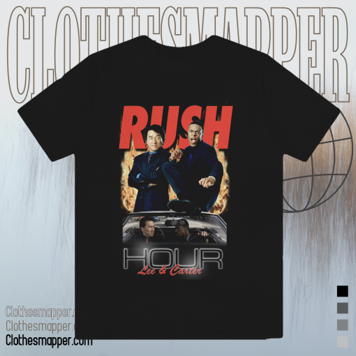 Vintage Rush Hour Shirt Movie Shirt