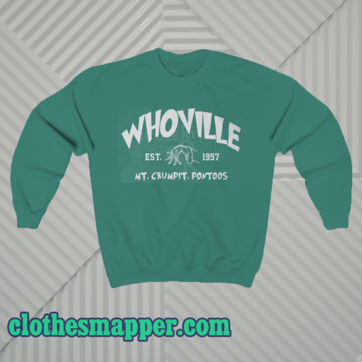 Whoville Unisex Christmas Sweatshirt