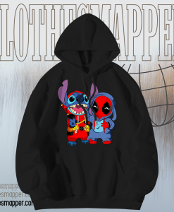 Deadpool And Stitch Hoodie TPKJ1