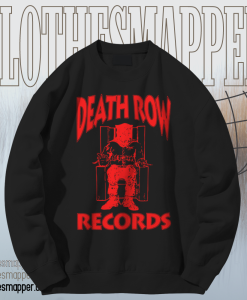 Death Row Records Sweatshirt TPKJ1