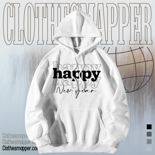 Happy New Year Hoodie TPKJ1