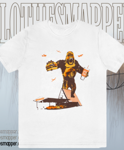 Kingkong Hunger Attack Whataburger T-Shirt TPKJ1