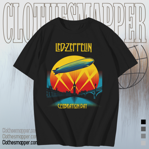 Led Zeppelin Celebration Day T-Shirt TPKJ1