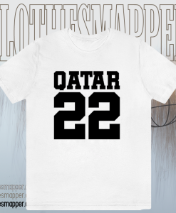 Qatar World Cup Soccer Football 2022 T Shirt TPKJ1