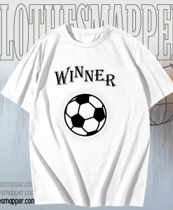 Soccer Winner Goal Champion Soccer Ball Football T Shirt TPKJ1