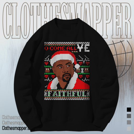 Kanye West Ugly Christmas Sweatshirt TPKJ1