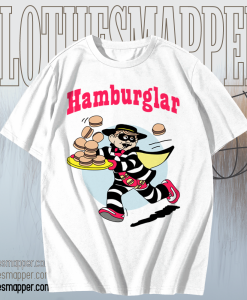 McDonalds Hamburglar Fast Food Character T-Shirt TPKJ1