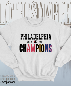 Philadelphia City of Champions Sweatshirt TPKJ1