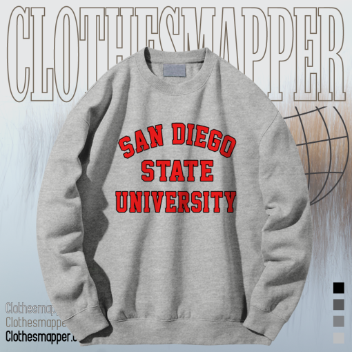 San Diego State University Sweatshirt TPKJ1