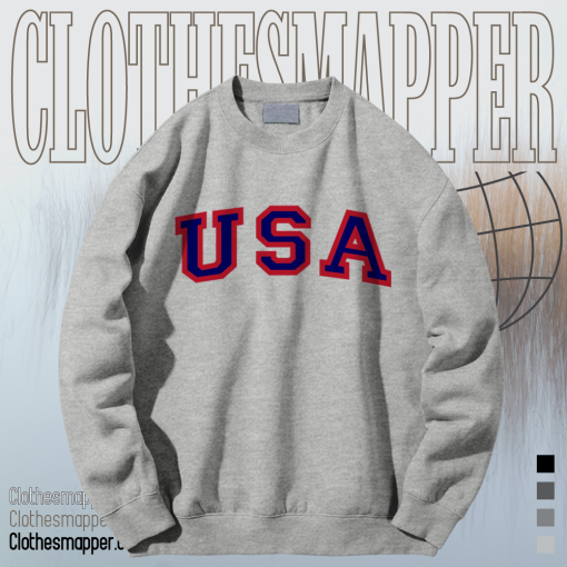 USA Sweatshirt TPKJ1