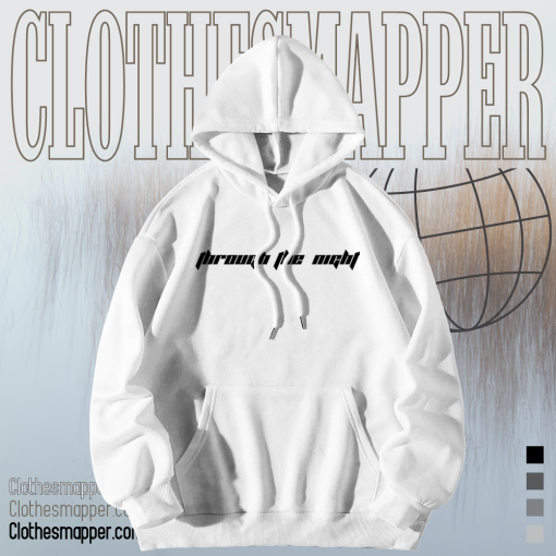 Through the night hoodie TPKJ1