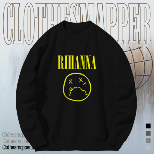 Rihanna Grunge Sweatshirt TPKJ1