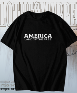 Chris Pratt America Land of the Free T-Shirt TPKJ1