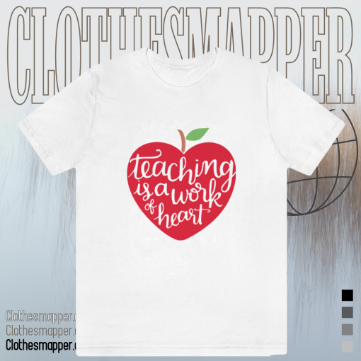 Valentines Day Teacher T-Shirt TPKJ1