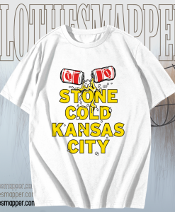 Stone cold kansas city t shirt TPKJ1