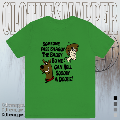 Shaggy scooby doo t shirt TPKJ1