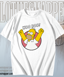 The Simpsons Homer Woo Hoo T-Shirt TPKJ1